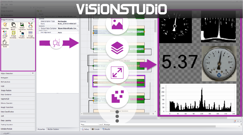 VISIONSTUDIO | Drag & Drop을 통한 손쉬운 프로그램 모듈화